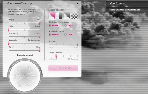 Moodstream in Action