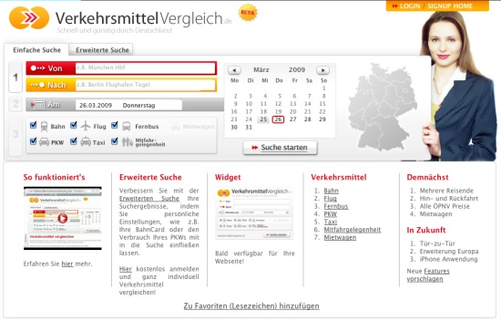 Verkehrsmittelvergleich